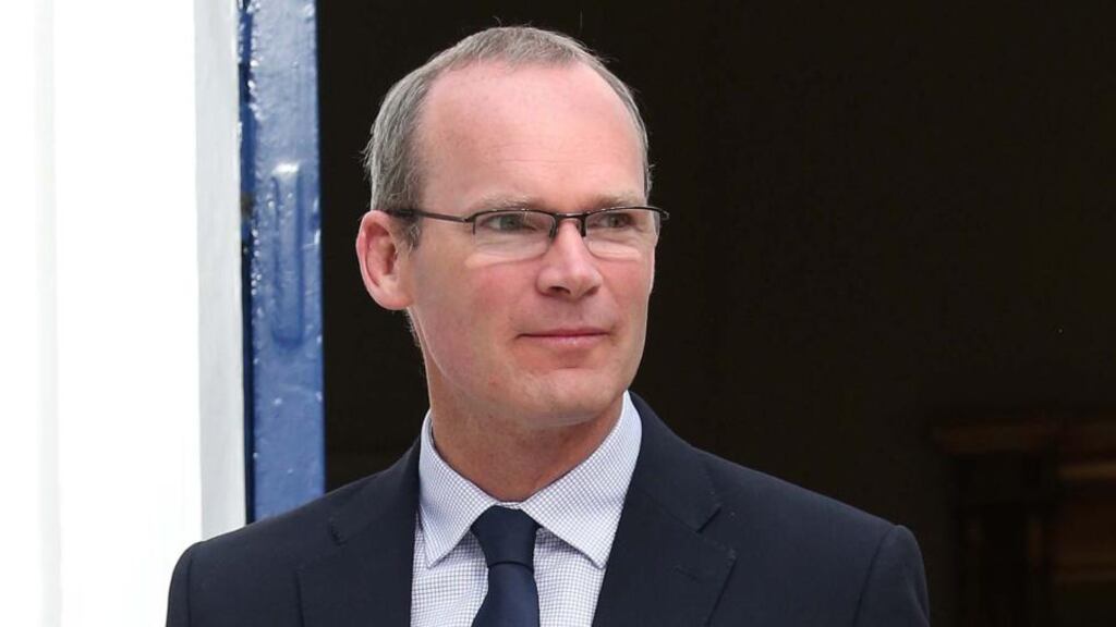 Simon Coveney: “We need to get significant reassurance from the UN and if possible from the Israeli and Syrian side . . . that we can operate a UN mission in relative safety.” Photograph: Colin Keegan/Collins Dublin