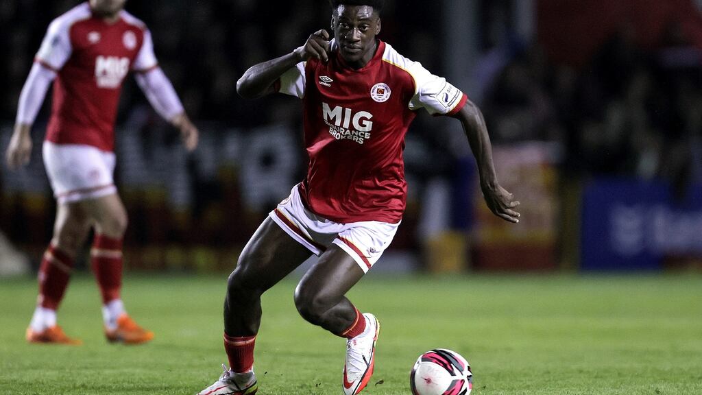 Udinese-bound James Abankwah is one of a number of young talents on display. Photograph: Laszlo Geczo/Inpho
