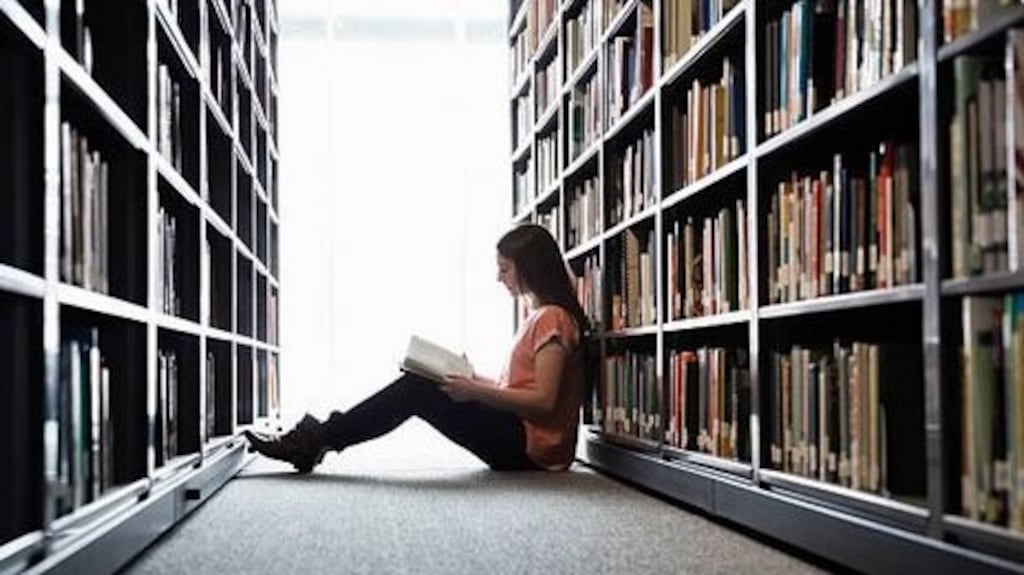 Ireland has one of the highest proportions of school-leavers progressing to third level in the world, and one of the lowest proportions opting for apprenticeships. Photograph: Getty Images