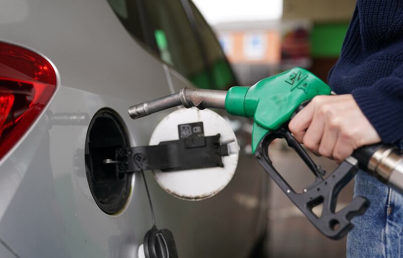 According to AA Ireland there has been a significant drop in petrol and diesel prices over the last month. Petrol is down from €1.80 per litre in November to €1.72. Photograph: Joe Giddens