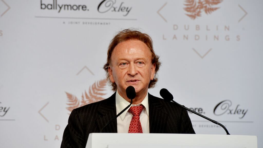 Chairman and group chief executive of Ballymore Group Seán Mulryan: “Because there aren’t enough tradesmen, they’re going to call the tune.” Photograph: Alan Betson