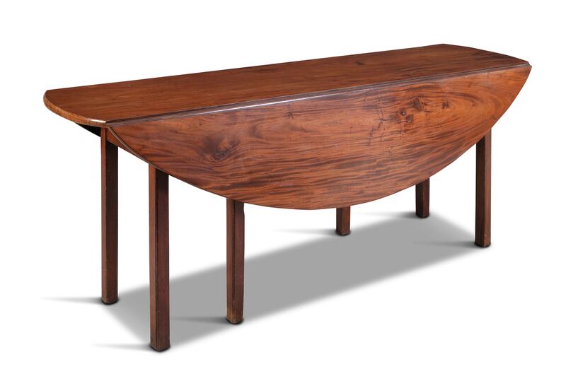 Lot 285: George III Style Hunting table €600–€1,000; Adam’s