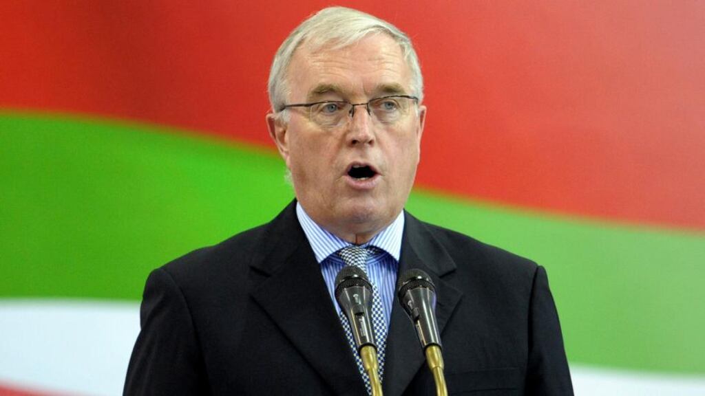 Pat McQuaid’s bid for a further term as UCI president has been endorsed by Switzerland’s national cycling body. Photograph: Tim Ireland/PA