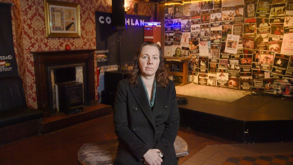Edel Curtain of the Live Venue Collective and owner of Coughlan’s live venue in Cork city. Photograph: Daragh Mc Sweeney/ Provision