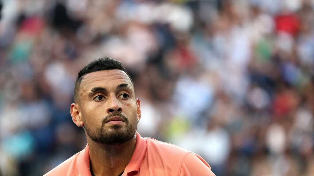Nick Kyrgios has said people pushing for the US Open to go ahead are ‘selfish’. Photograph: Graham Denholm/Getty