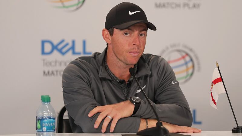 Rory McIlroy has suggested limiting alcohol sales on course after being heckled during the Arnold Palmer Invitational. Photograph: Richard Heathcote/Getty