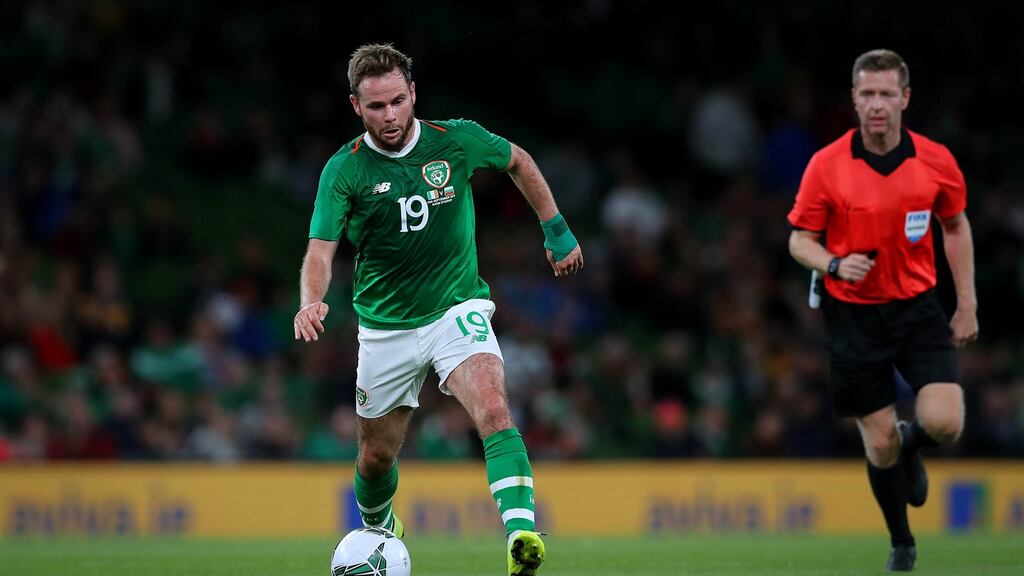 Alan Judge in action for Ireland in 2019. Photograph: Ryan Byrne/Inpho