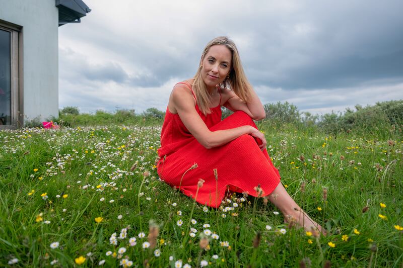 Thomas spends much of her time outdoors on the beach when in Wexford