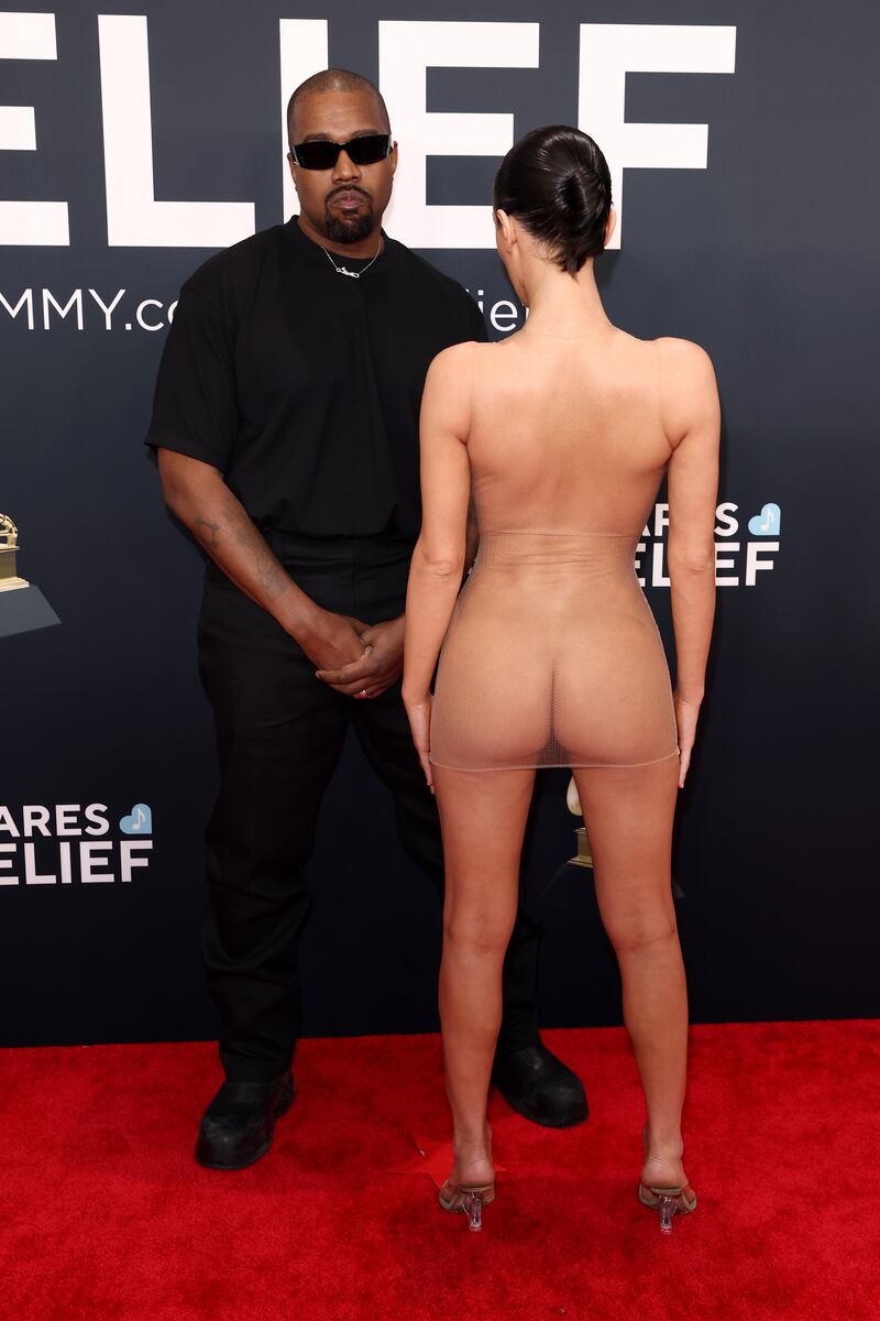 Cannes 2025: Kanye West and Bianca Censori at the Grammys in February. Photograph: Matt Winkelmeyer/Getty