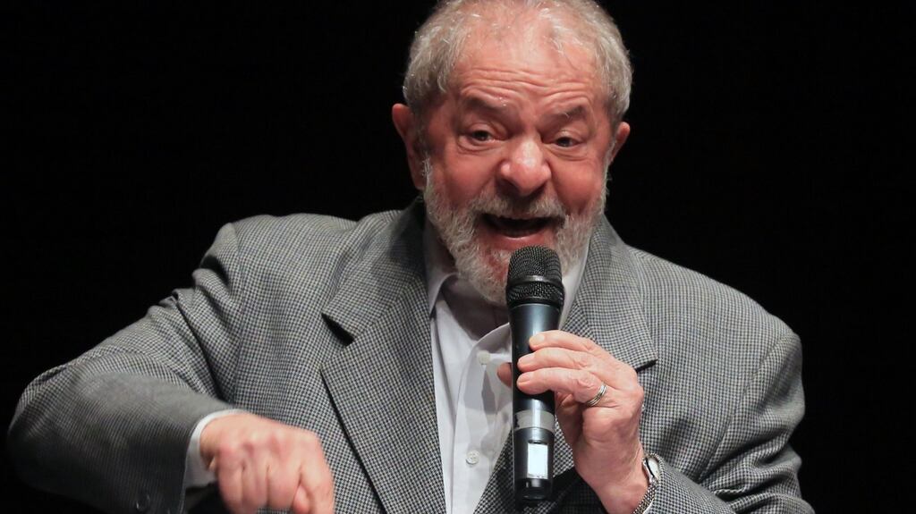 Former Brazilian president Luiz Inacio Lula da Silva File photograph: Paulo Fonseca/EPA
