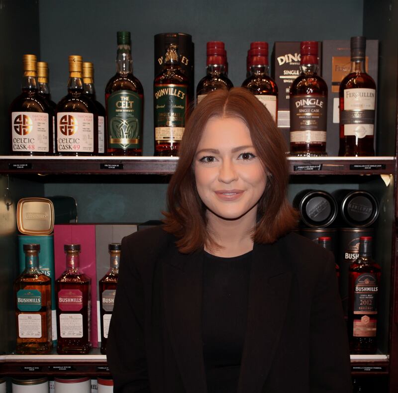 Katie Gibson, head of sales and marketing at the Celtic Whiskey Shop