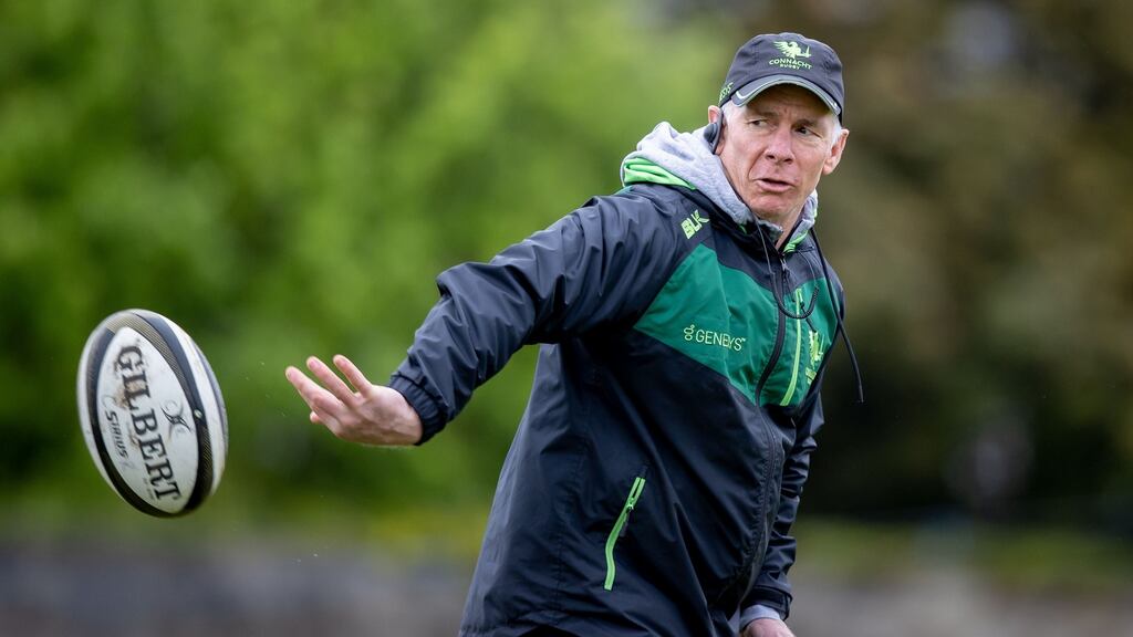 Connacht head coach Andy Friend is very bullish about a squad which he believes can go to a new level. Photograph: Morgan Treacy/Inpho