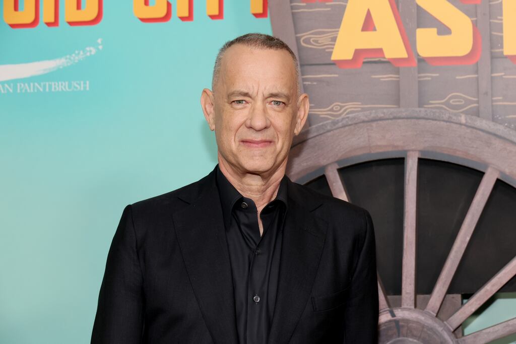 Tom Hanks attends the New York premiere of Asteroid City in June. Photograph: Dia Dipasupil/Getty