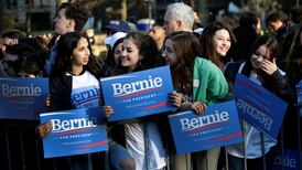 Bernie Sanders youth electrify rally in New York