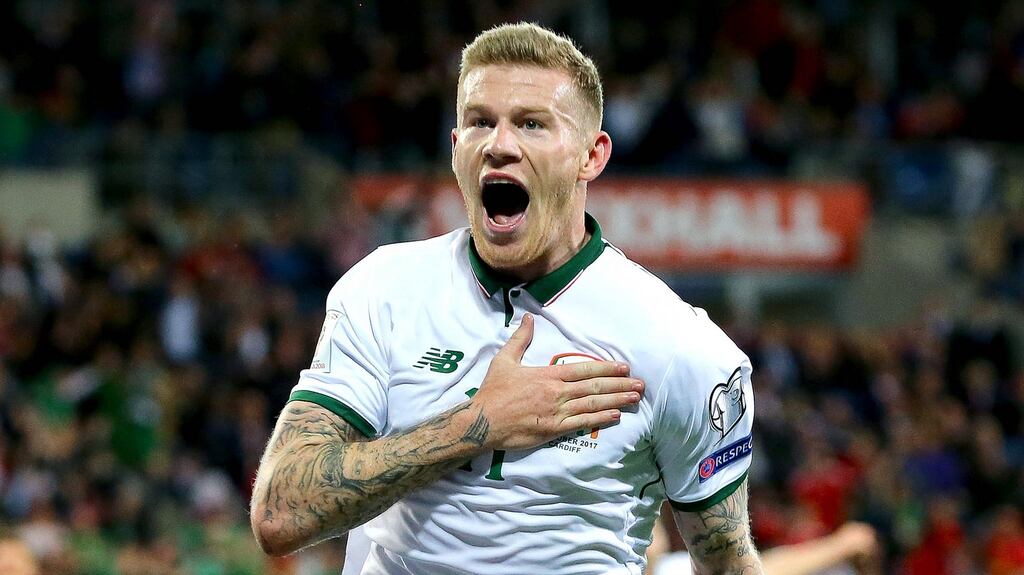 James McClean: “I am certain that no fair-minded person would regard that as acceptable but I recognise that as a professional footballer, and therefore a role model, I’m expected to tolerate it.”