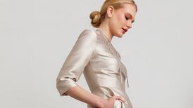 Celebrate in style and comfort with dresses in Irish linen and silk