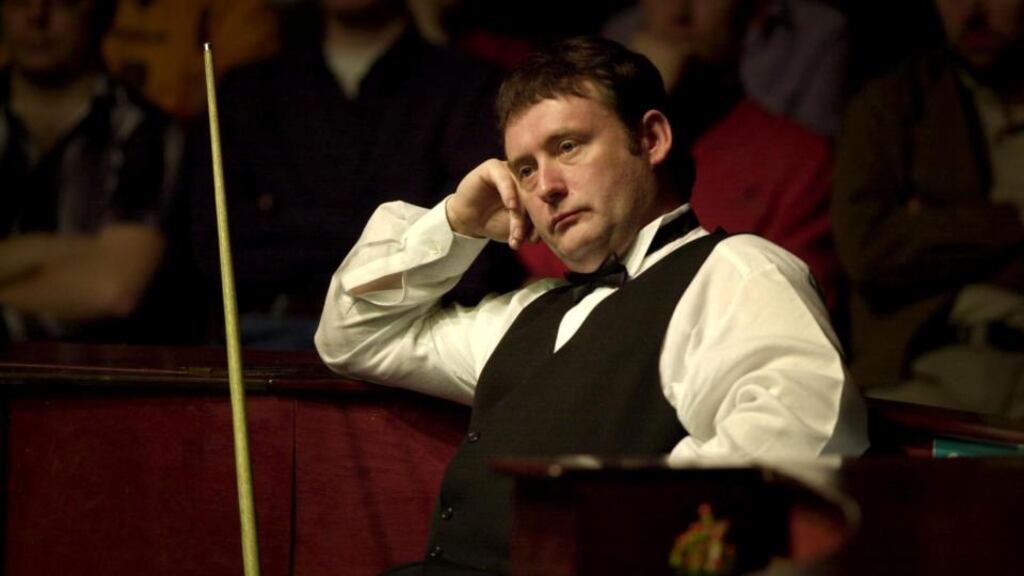 Jimmy White: ‘I had one sneaky account with NatWest. I started dipping into this every now and then to fund my crack habit. I did the lot in less than three months. Every penny.’ Photograph: Dara Mac Dónaill / The Irish Times