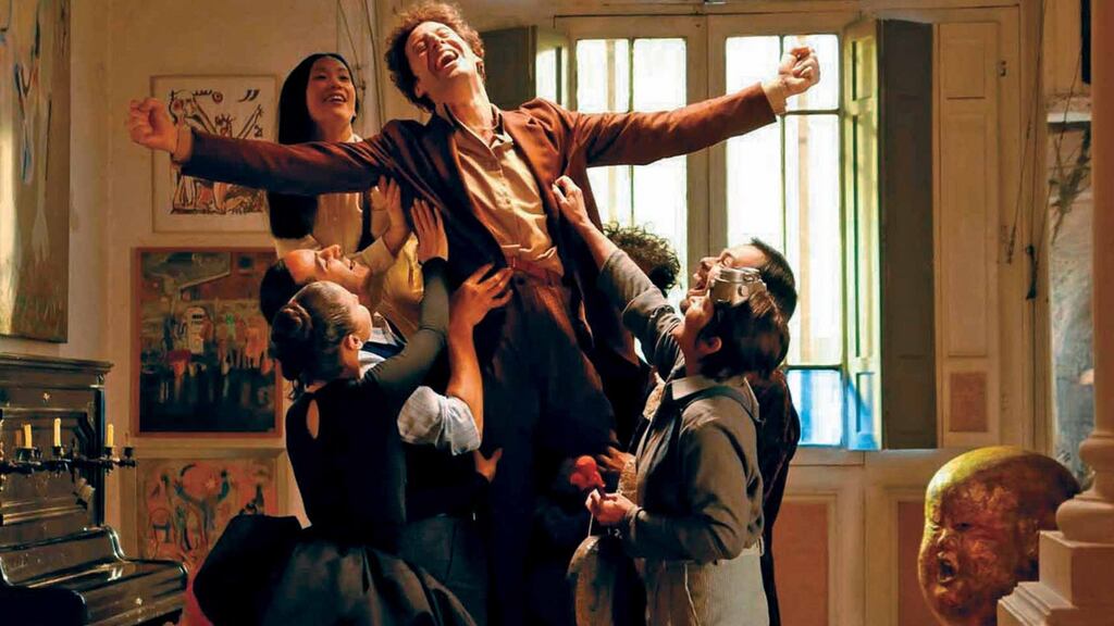 Psycho-magic: Adan Jodorowsky (centre) in Endless Poetry