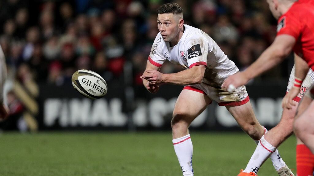 Ulster’s John Cooney has been in excellent form. Photograph: Laszlo Geczo/Inpho