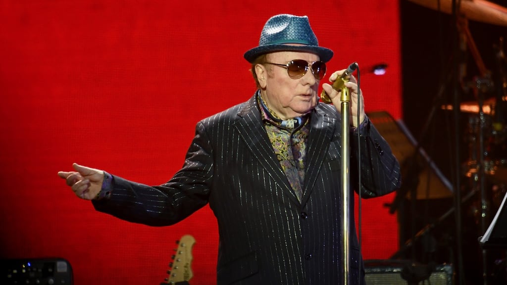 Van Morrison performs on stage during Music For The Marsden 2020 at The O2 Arena on March 3rd last year in London. Photograph: Gareth Cattermole/Getty Images