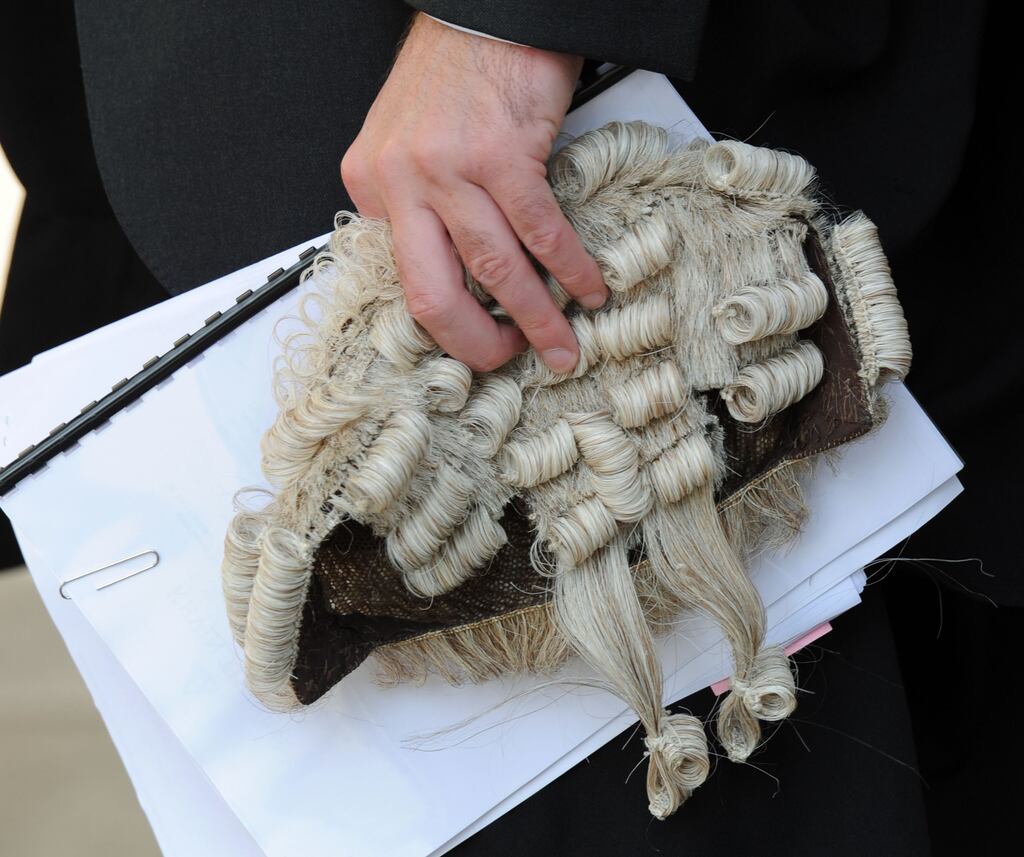 The EY report noted the increased number of barristers in the State would suggest that increased competition between them over the last decade equates to downward pressure on fees. File photograph: The Irish Times