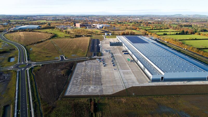 Lidl’s Newbridge Distribution Centre in Co Kildare has 4,364 solar panels. File photograph: Lensmen