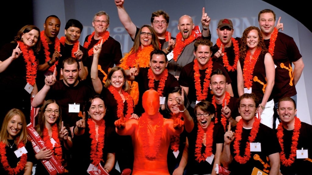 Hubspot: company colour of orange seemed to run in the blood of the twenty-somethings who filled offices corresponding to every cliché of what a tech start-up should be