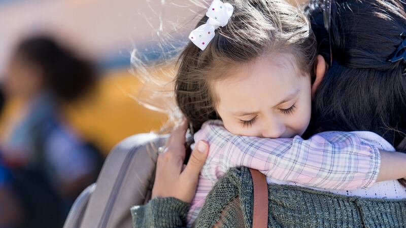 Talk to your child to help them understand how things might be different when school resumes. Photograph: iStock