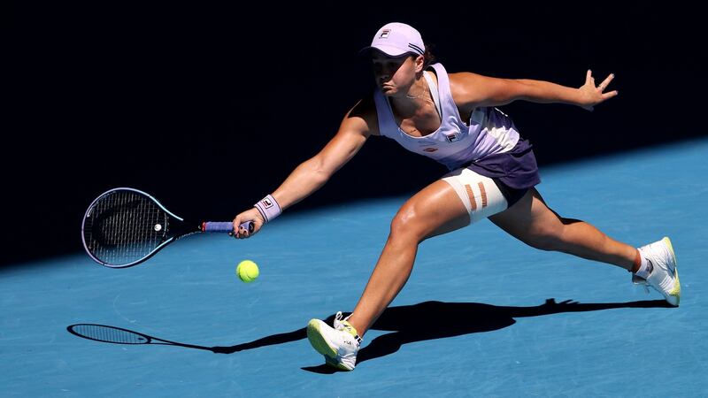 Ashleigh Barty is out of the Australian Open after her defeat to Karolina Muchova. Photograph: David Gray/Getty/AFP