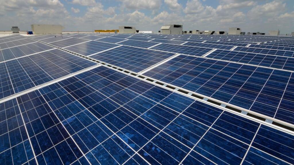 Khalid al-Sulaiman designed Saudi Arabia’s strategy to lure $109 billion in investment for solar energy. Photograph: Christina Mendenhall/Bloomberg