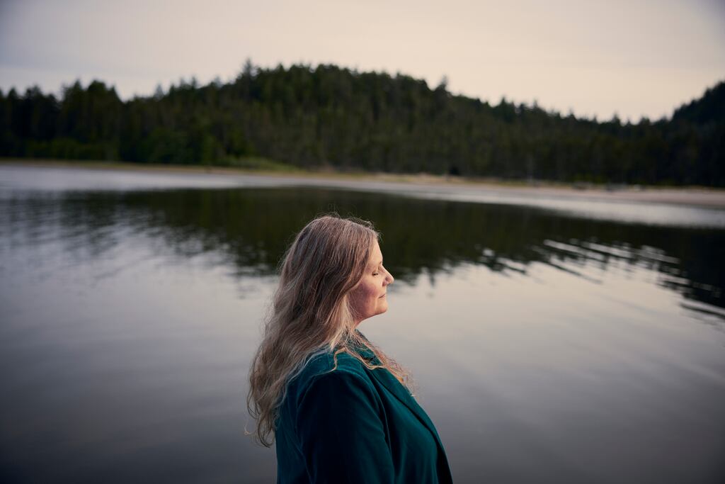 Author Lidia Yuknavitch. Photograph: Leah Nash/The New York Times