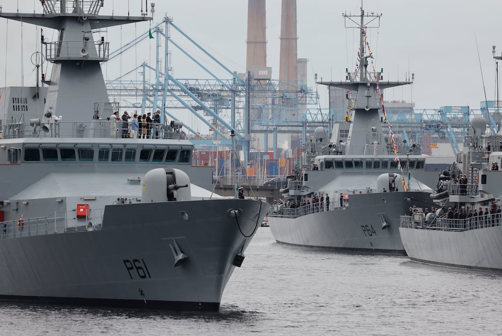 'The loss of these personnel will have long-term planning implications for the Naval Service,' says PDFORRA. Photograph: Alan Betson