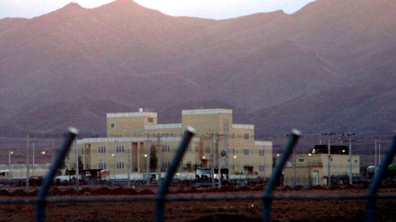 The nuclear enrichment plant in Natanz, central Iran. Photograph: Abedin Taherkenareh/ EPA