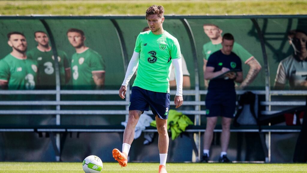Jeff Hendrick has not travelled with the Ireland squad to Paris. Photograph: Ryan Byrne/Inpho