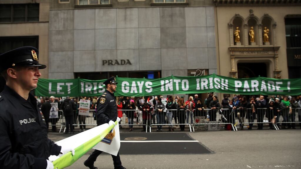 Irish-American identity has long been rooted in an ideological conservatism and nativist idea of Irishness. Taoiseach Leo Varadkar’s visit to the US will offer a new version of Irishness. Photograph: Spencer Platt/Getty Images