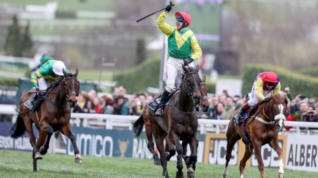 Sizing John won the 2017 Cheltenham Gold Cup under Robbie Power. Photograph: Dan Sheridan/Inpho
