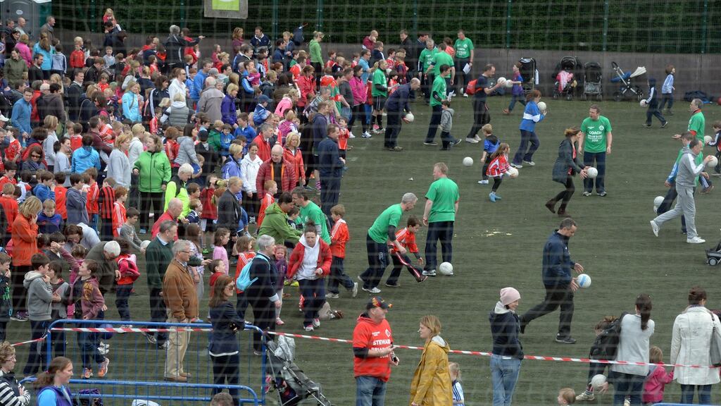 Clontarf GAA Club says that the loss of access to the St Paul’s pitches leaves it “desperately short of playing facilities”. Photograph:  Dara Mac Donaill