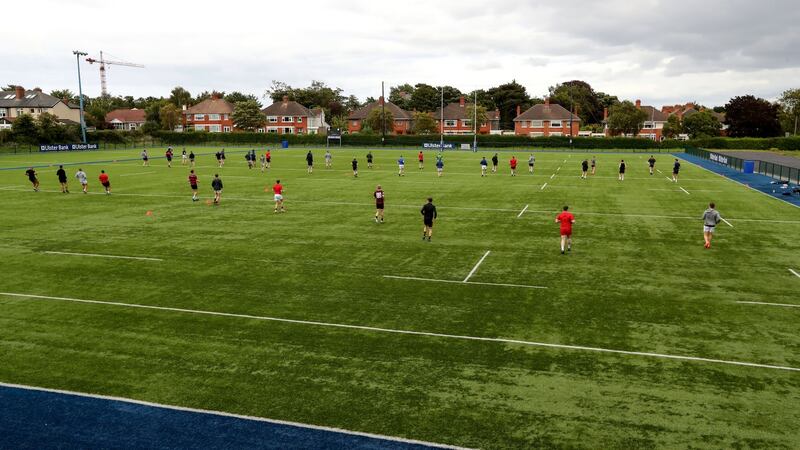 Clontarf training in July 2020. Photograph: Bryan Keane/Inpho