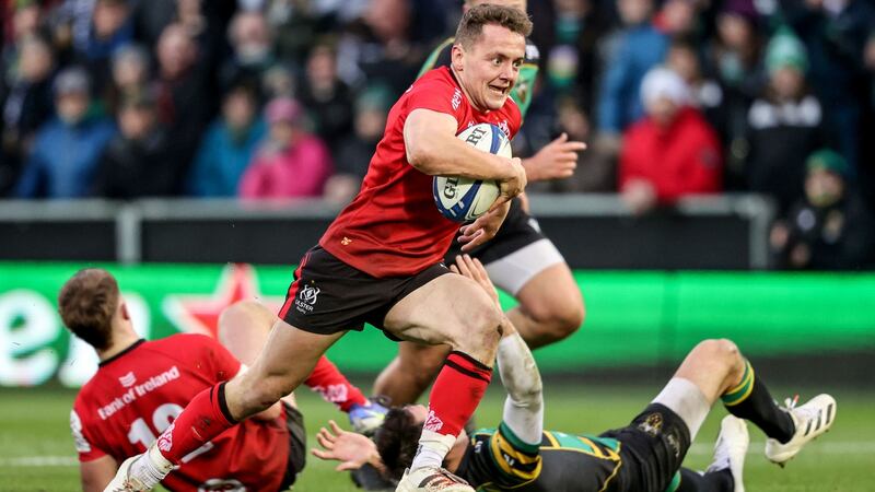 Ulster’s Michael Lowry is one of only four additions compared to November’s squad. Photograph: Dan Sheridan/Inpho