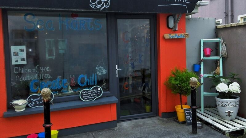 Sea Harts, on Saddle Lane in Lahinch, Co Clare. A great place to “create and chill”