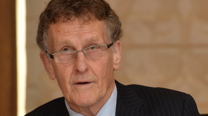 Chairman of the Renewable Heat Incentive inquiry Patrick Coghlin. Photograph: Colm Lenaghan/Pacemaker Press