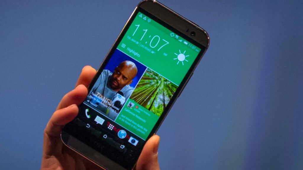HTC  One M8: has the edge on looks