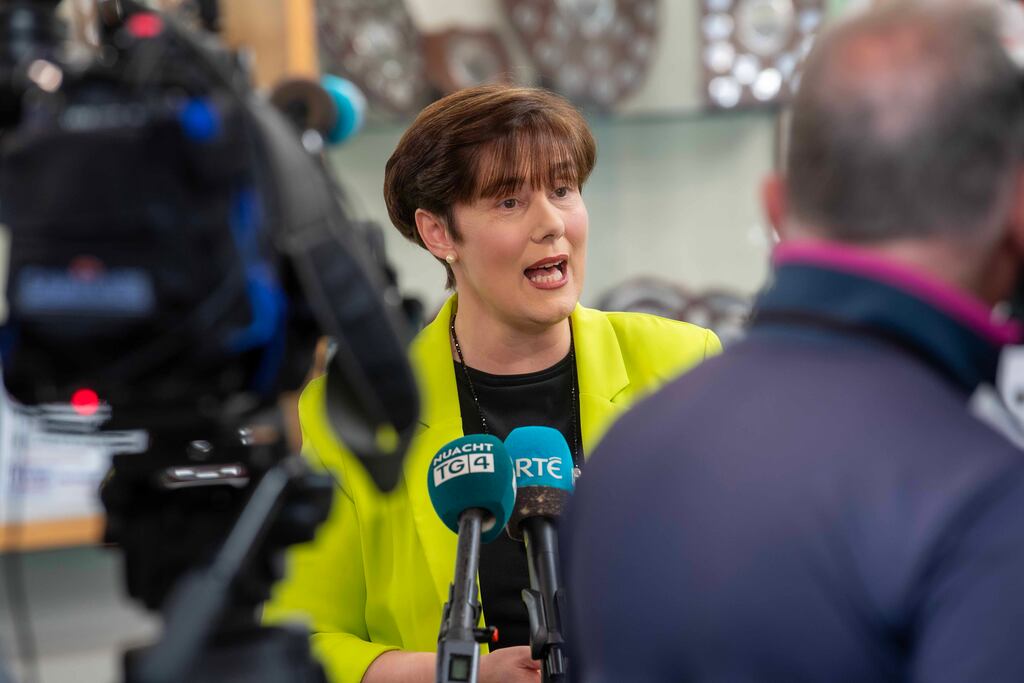 Minister for Education Norma Foley has 'pledged a commitment' to introducing guidelines on the use of AI in schools. Photograph: Domnick Walsh/Eye Focus