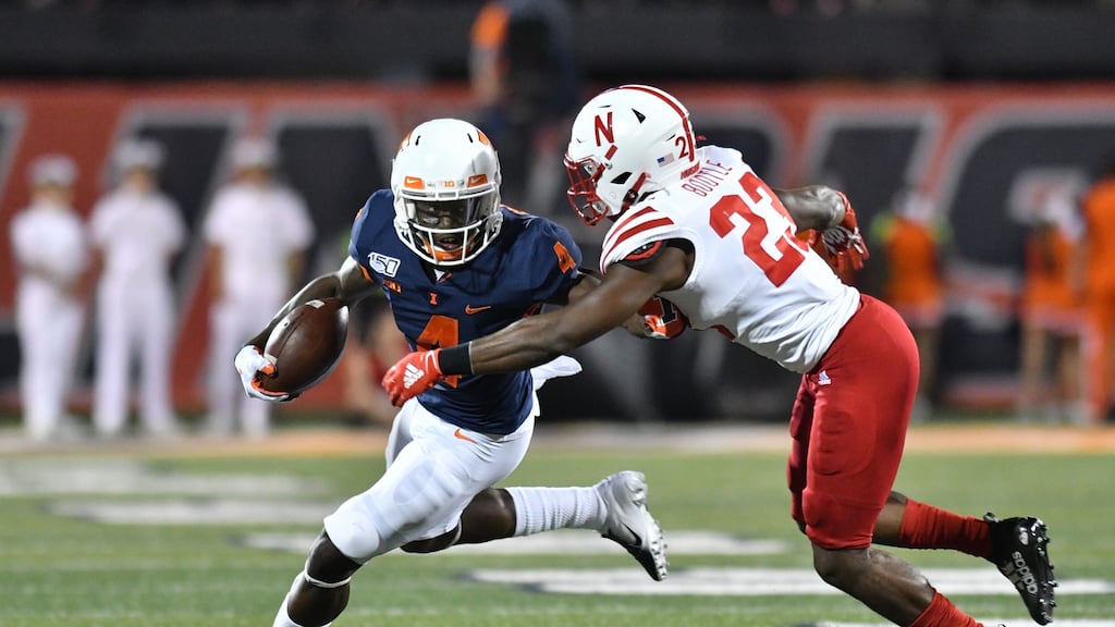 Illinois and Nebraska were scheduled to meet in the Aviva Stadium.