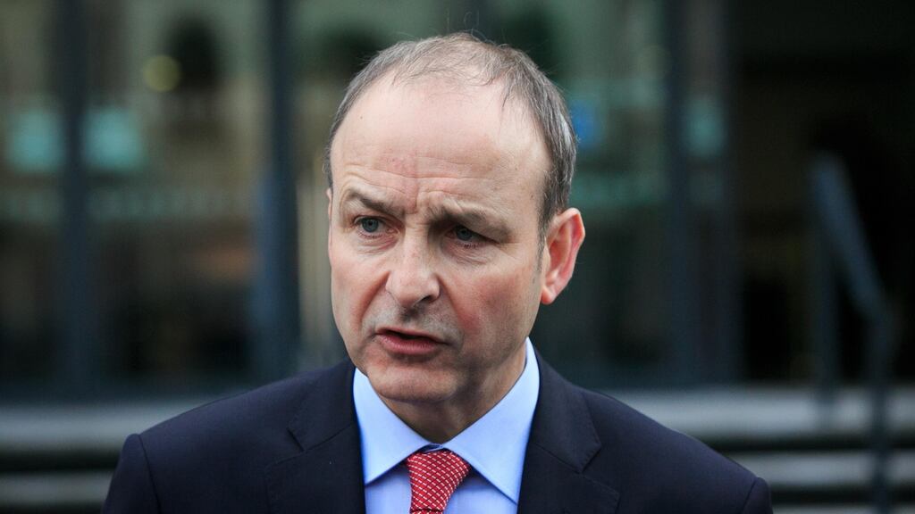 Taoiseach Micheál Martin. Photograph: Gareth/Chaney Collins