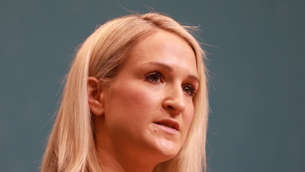 Minister for Justice Helen McEntee to produce draft legislation  to strengthen  State’s ability to tackle hate speech levelled against minorities.  Photograph: Nick Bradshaw