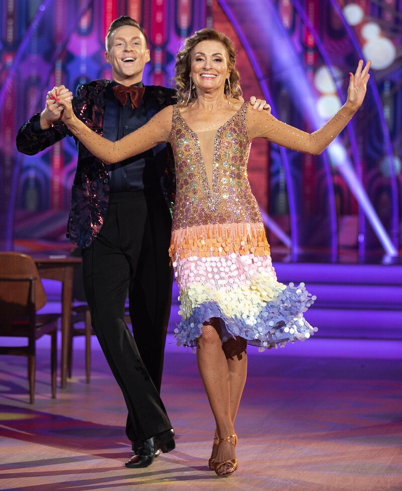 Dancing with the Stars: Mary Kennedy and John Nolan. Photograph: Kyran O’Brien