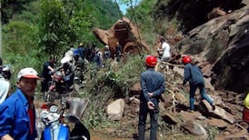 Over 150 dead as strong earthquake hits China