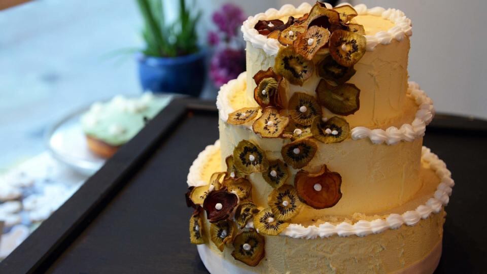 A cake from Camerino Bakery, Capel street. Dublin. Photograph: Eric Luke