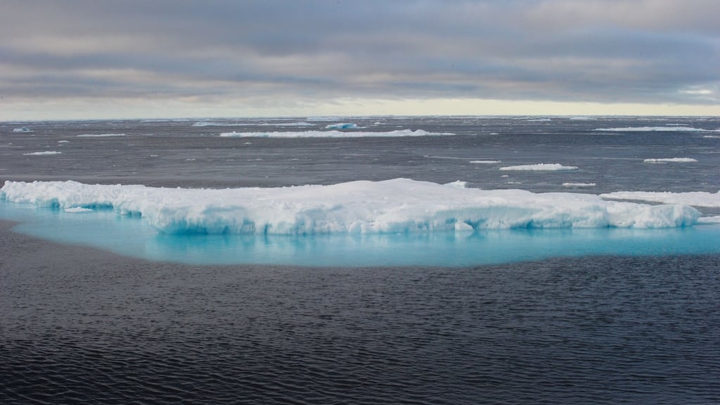Environmental report card: The Arctic Ocean reached its peak ice cover in 2015 on February 25th – a full 15 days earlier than the long-term average and the lowest extent recorded since records began in 1979. Photograph: Clement Sabourin/AFP/Getty Images